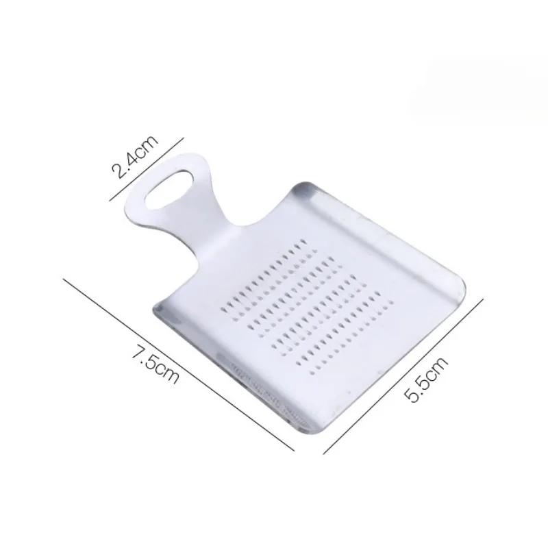 

1 шт. Терка для имбиря, чеснока, васаби, измельчитель, пресс-устройство, чоппер, резак, S-овощечистка, кухонные инструменты, кухонные принадлежности из нержавеющей стали