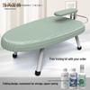 Compact Folding Ironing Board with Iron Pad for Household Use