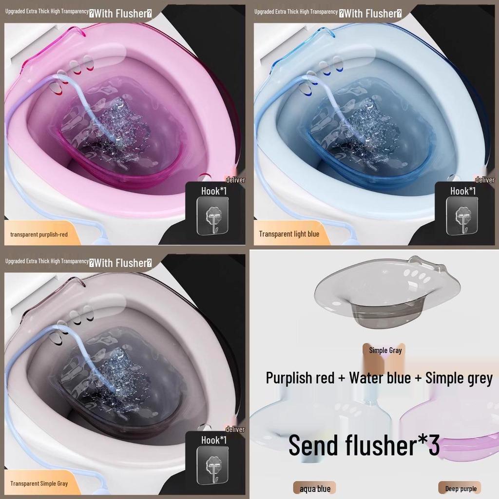 2025 Ergonomic No-Squat Bidet for Gentle Soaking