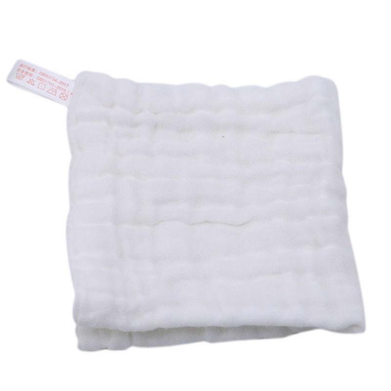 5PC Soft Cotton Baby Infant Newborn Handkerchief Towel Washcloth Feeding Wipe Cloth
