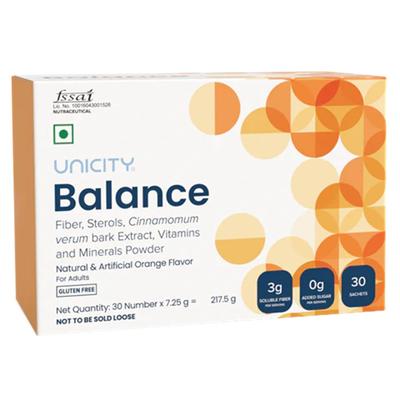 Unicity Balance - Gusto arancia naturale e artificiale 30 bustine