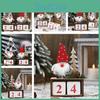 Ornament Elderly Christmas Pinecone Calendar Elderly Xmas Garnish Countdown
