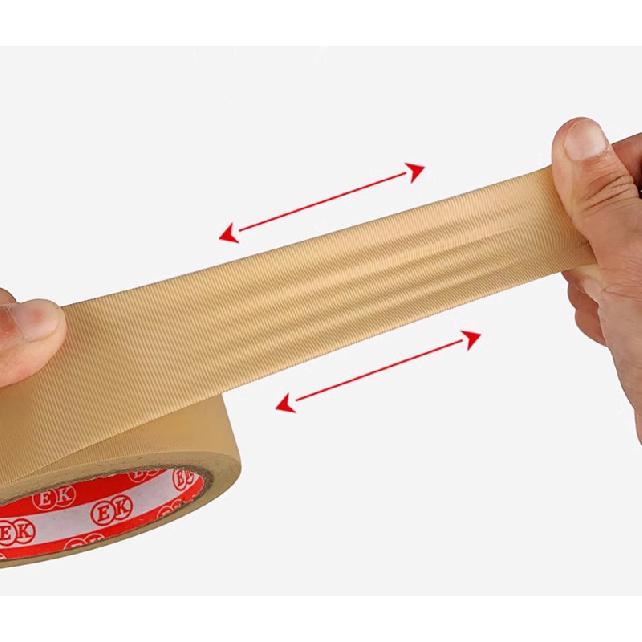PVC fabric tape hand torn knife free kraft paper tape high viscosity strong waterproof sealing packaging adhesive tapePinstriping Tape 3