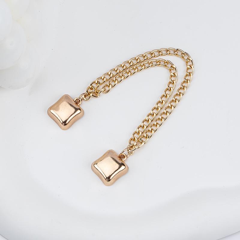 Adjustable Magnetic Metal Buckle for Trouser Legs and Cuffs - Seamless, Nail-Free Design