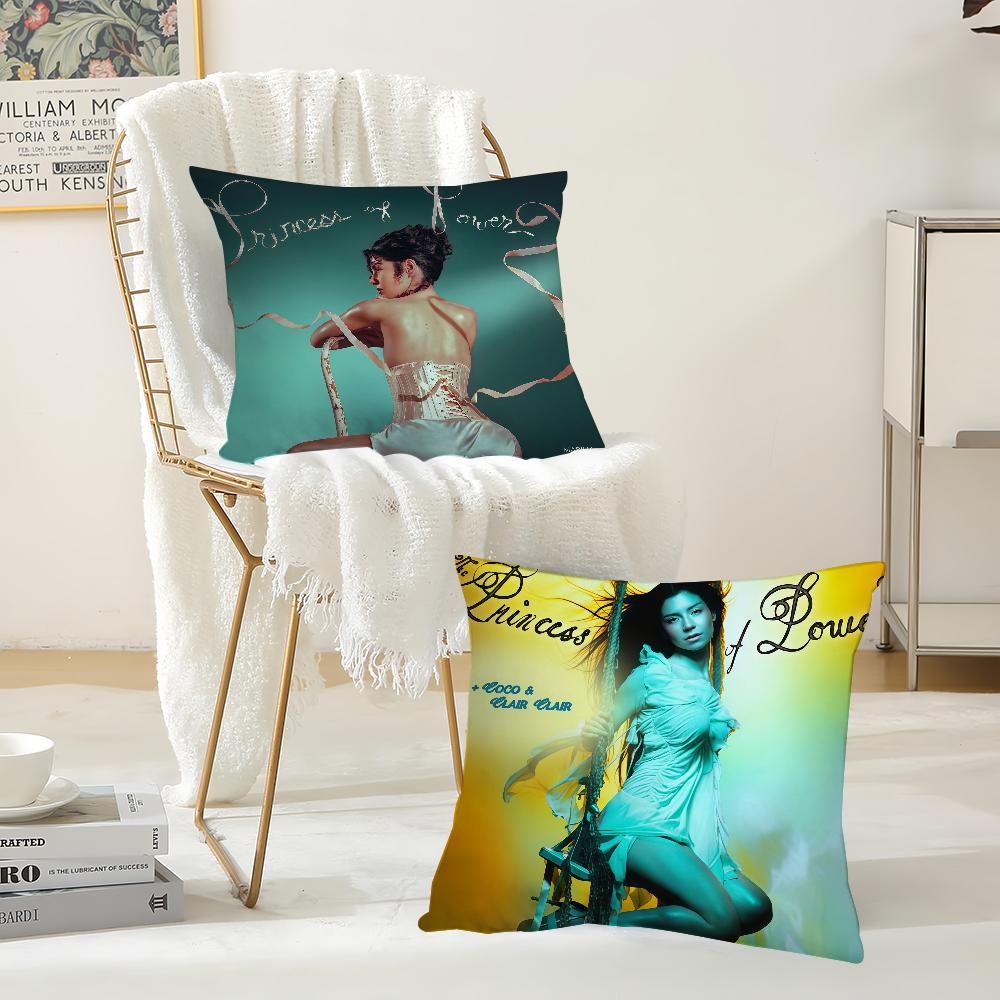 Singer MMarina Princess Of Power Pillow Case Suitable For Bedrooms Living Rooms Cars Home Decoration