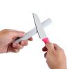 1Pc Geometric Shape Sharpening Stone Whetstone Sharpener Grinding Tool 800# Grit (Cylindrical)