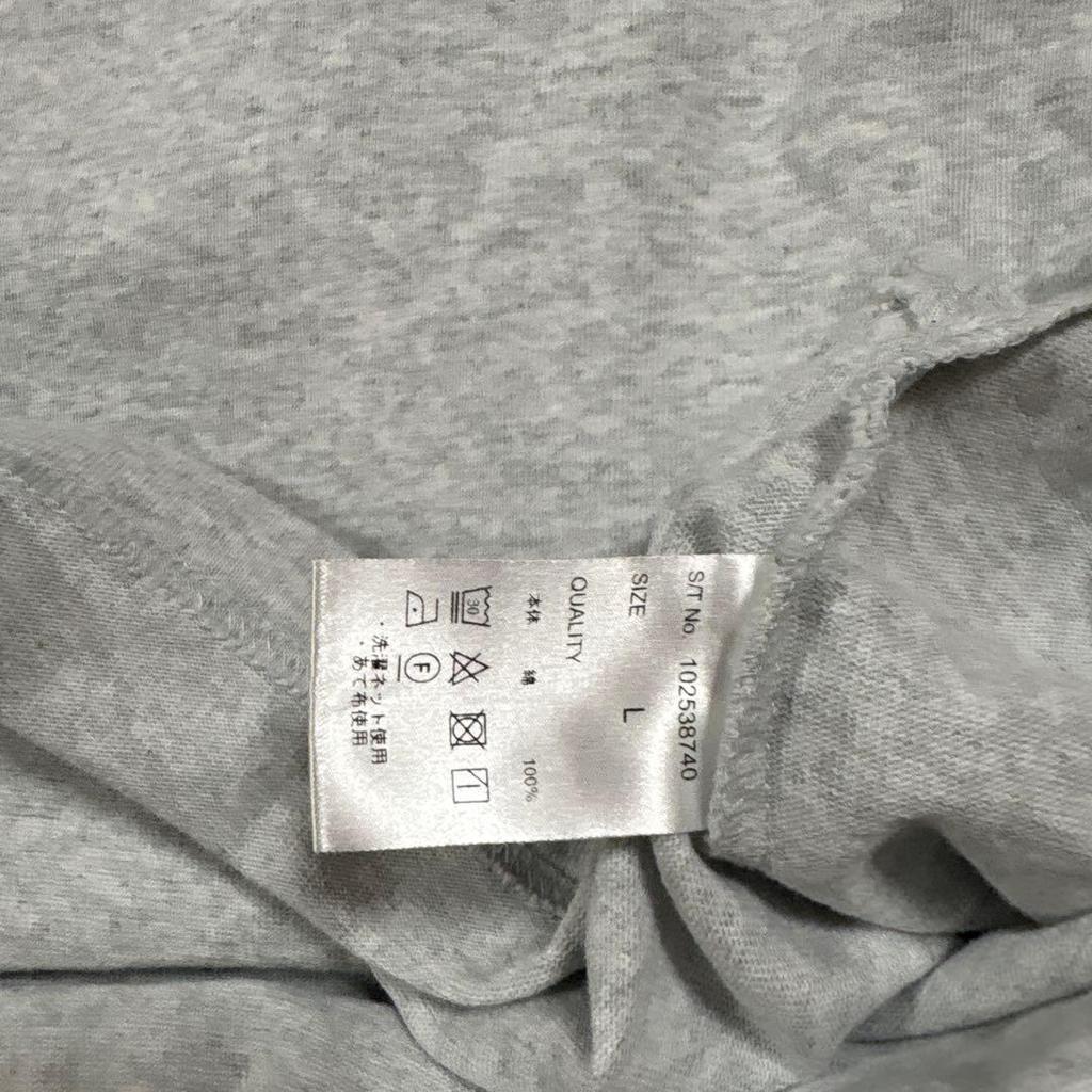 Used Good Condition BIG MIKE 10oz Sunglasses Pocket 3/4 Sleeve Gray L