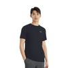 Under Armour T Shirts Men's Black/Black/Reflective Crew Neck Moderate 1271823-100