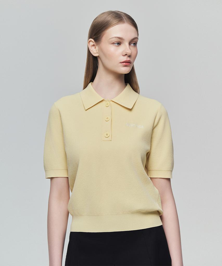 DUVETICA Lionni (Light Yellow) (Women'S Knit Pullover)