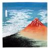 Musubi Furoshiki Large Sumida Red Made In (Wrapping Cloth), Size, Approx. 105cm, River, Fuji, Navy, Japan, 20716-301
