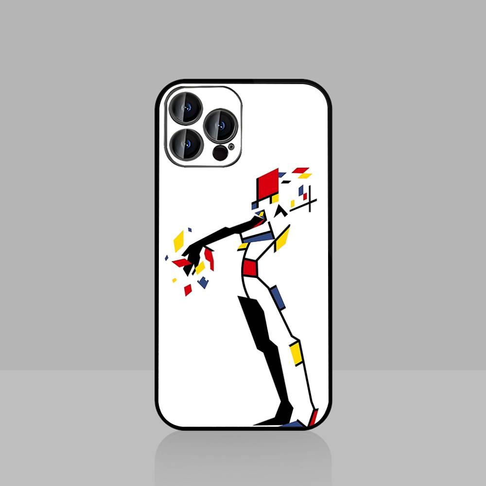 P-Patron Abstracto Piet Phone Case For IPhone 17/16/15/13/14 Pro Max/ 11Plus/X/Xr/Xs Max/12mini