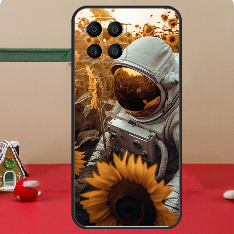 Beautiful Yellow Sunflower Case For Honor Magic 8 5 6 7 Lite Honor 400 Pro 200 70 90 X8c X8b X9a X9b X9c X9d Win Cover