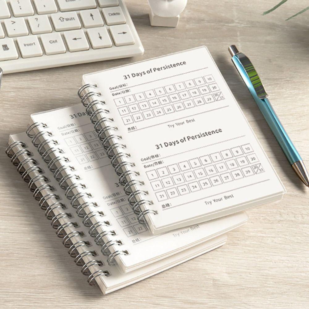 Student Specific Schedule Notepad A6 To Do List Memo New 31-days Planner Students