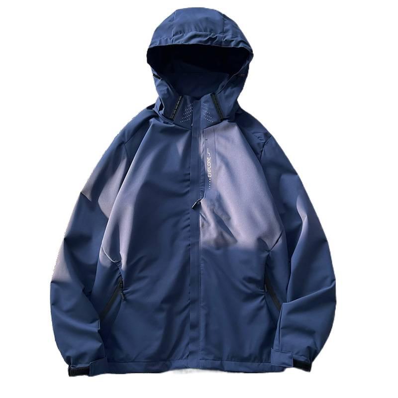 Kapuzen-Herbst- und Winter-Herren-Tooling-Jugend-Vielseitig-Outdoor-Casual-Vielseitig-Oberteil-Jacke