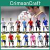 Detailed 19cm Soccer Player Doll Model In Various Uniforms Ideal For Car Accessories