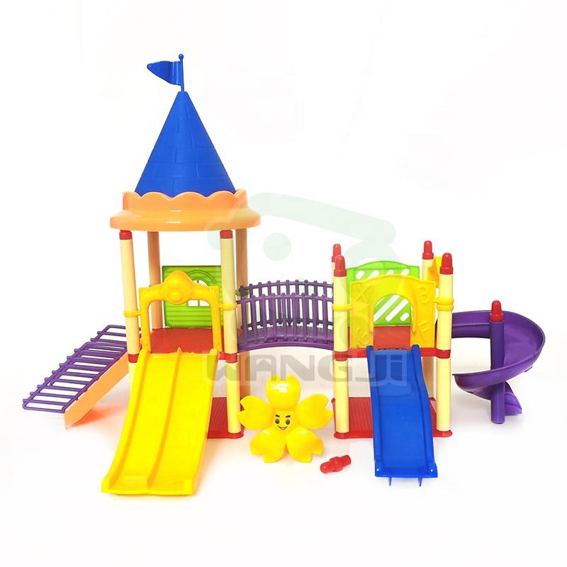 2022 Hot Sale Wangji Happy Family ABS Plastic Toy Kits DIY Educational Multi-color Miniature Scale Cubby House Furniture Kids