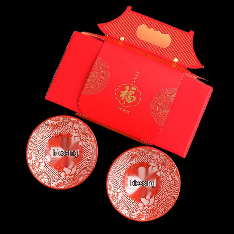 Керамический набор пиал для риса Хэ Юйсян