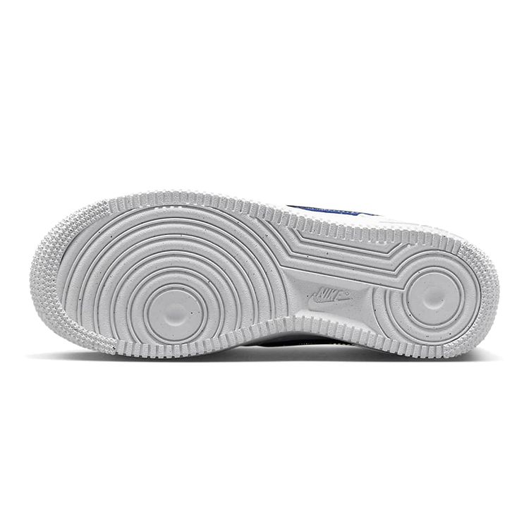 Nike Air Force 1 Impact Next Nature GS Double Swoosh Kids Sneakers White Hyper-Royal Summit-White FD0688-100