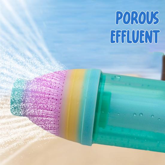 Pull-Type Water Splash Toy for Kids High-Capacity Outdoor Summer Sprayer with 8-10m Range Summer Water Shooter for Pool Beach Backyard