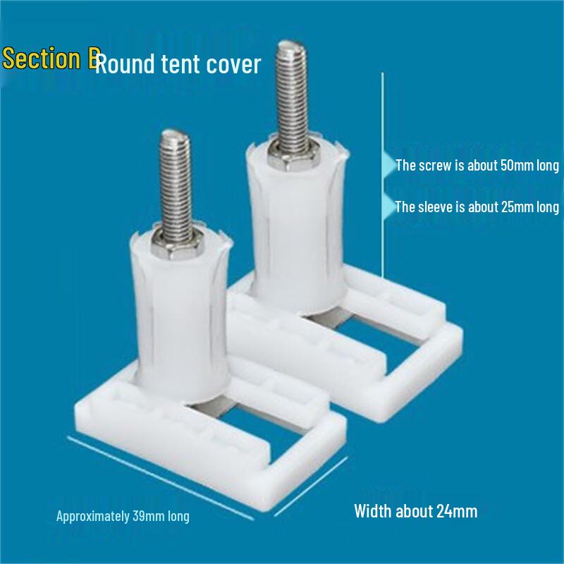 ZISIZ Toilet Seat Cover Top-Mount Screws