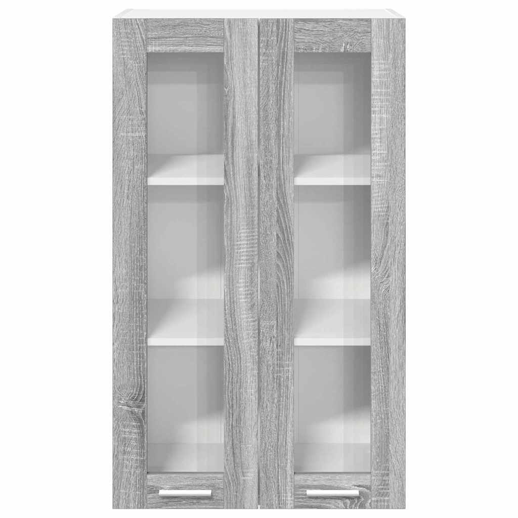 Hanging Cabinet Grey Sonoma 60 X 31 X 100 Cm Particleboard