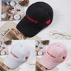 Embroidery Love Cap Trendy Brand Street Baseball Cap Men's Face Small Hat Women's Summer Trendy Men's New Products