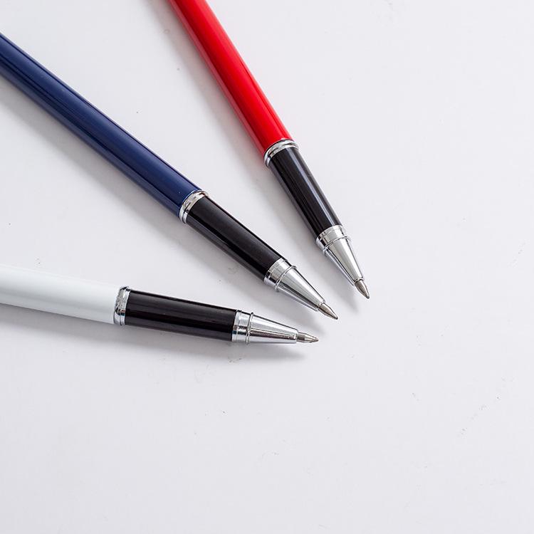 Metal Ballpoint Pen - Customizable Signature Gift Pen with Black Gel Ink