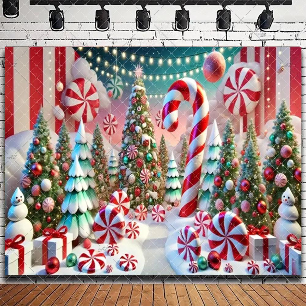 Merry Christmas Backdrop Santa Claus Xmas Fireplace Photography Background Home Family Party Decoration 2026 Xmas Photo Props302