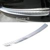 For Subaru Forester 2013 2014 2015 2016 2017 2018 External Rear Bumper Trunk Trim Car Cover Stainless Steel Plate Pedal Stick