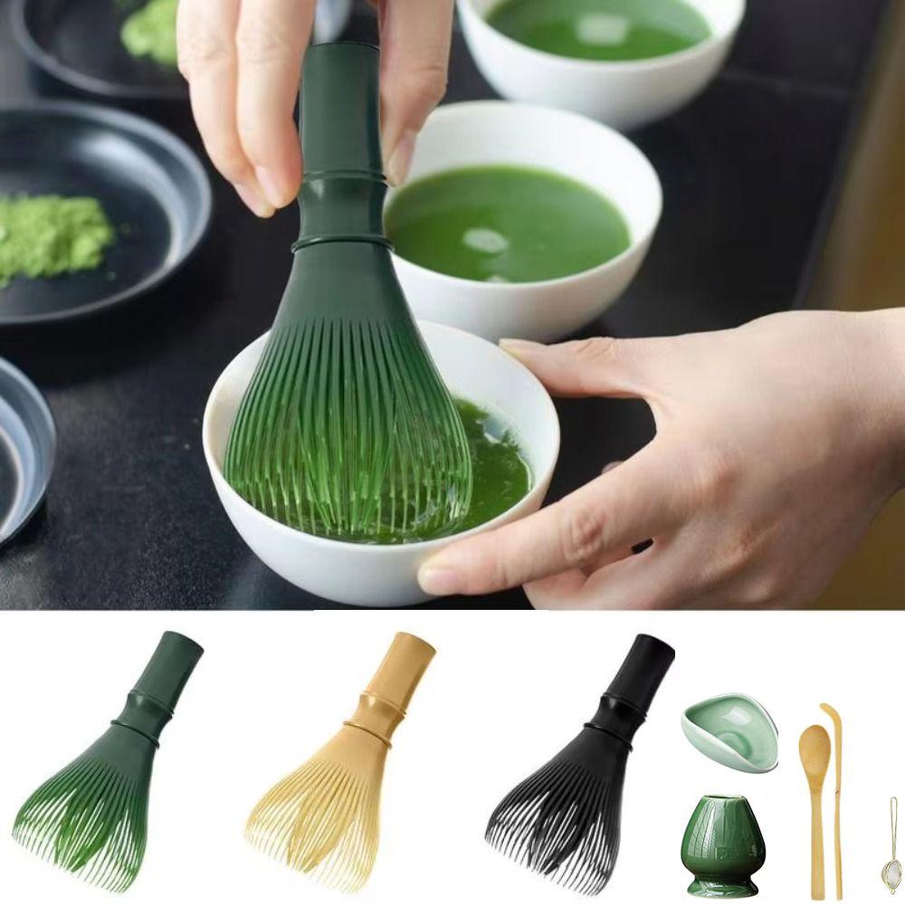 Resin Matcha Whisk Reusable Green Tea Powder Whisk Tranditional Resin Whisk  Tea Set Accessories