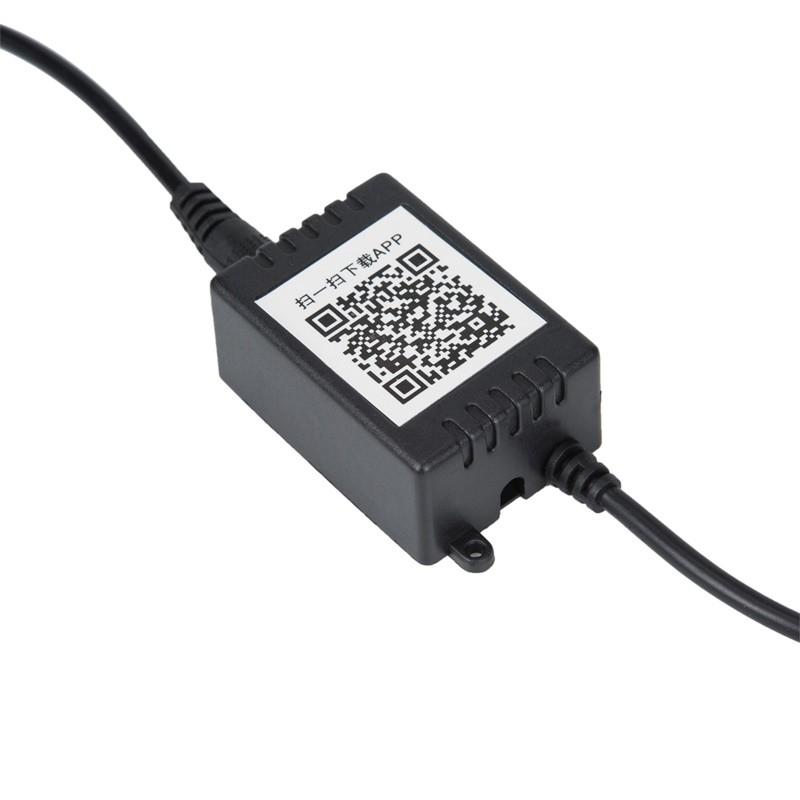 LED Car Opitcal Fiber Ambient Lighting Parts Auto 6/8 Meters Optical Fiber String RF Remote Atmosphere Lamp Decor