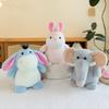 Kawaii Bear Capybara Plush Toy Koala Dinosaur Rabbit Plushies Animal Stuffed Doll Car Decor Pillow Birthday Gift for Boy Girls