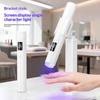 Rechargeable UV Nail Lamp Salon Grade Fast Curing Adjustable Stand LED Gel Dryer for Home DIY Use
