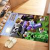 Minecraft Personalized Text Area Rug Design For Bedrooms Study Room Living Rooms Kitchen Antislip Carpet Anime Office Decor Wedding Party Gift