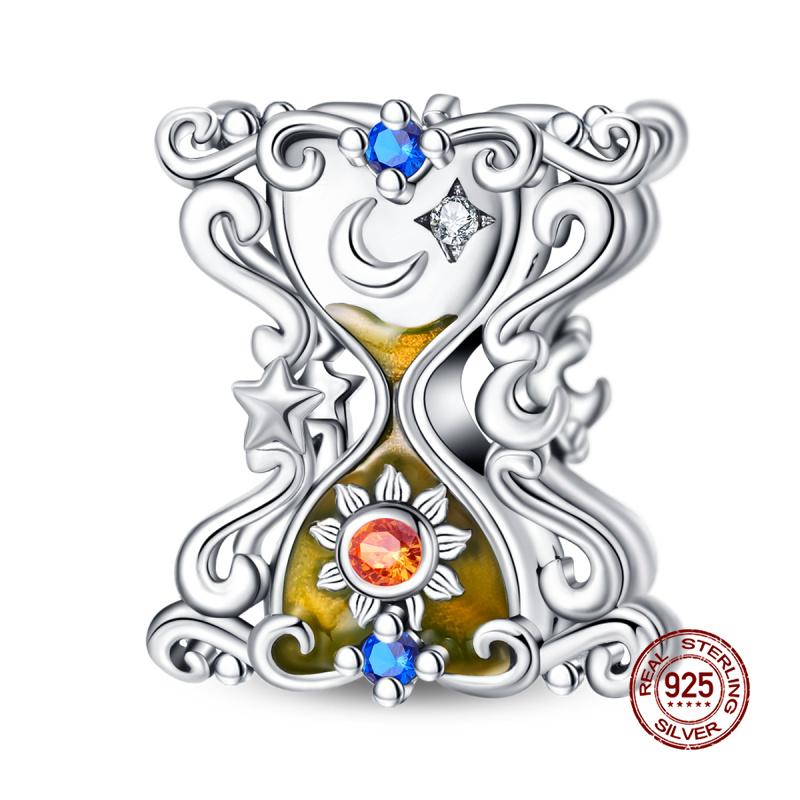 Original Charms Copper Tarot Cards & Snake Charm Beads Fit 3Mm Original Bracelet Necklace Women Diy Fine Jewelry Gift New In