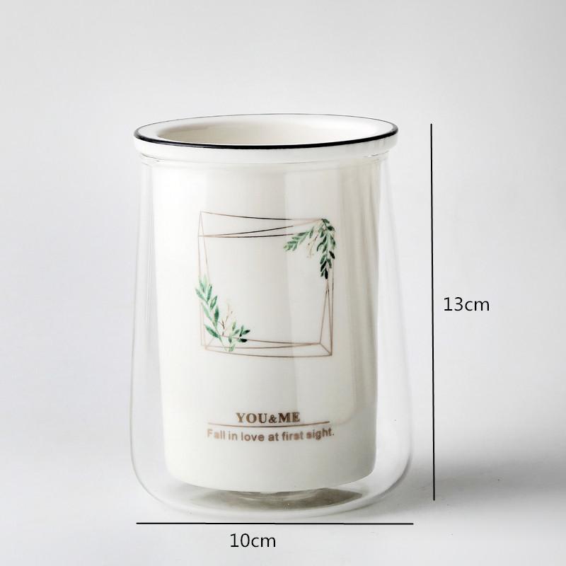 

Nordic Kitchen Supplies Керамическая коробка для приправ Набор из трех предметов Баночка для специй Стеклянный держатель для палочек для еды Хранение посуды Коробка для отделки