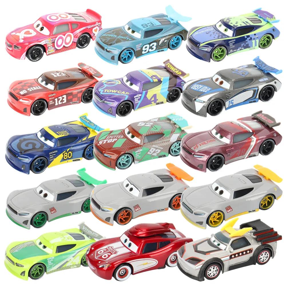 Disney Pixar Metal Cars kšiltovka Blesk McQueen 1:55 Kovový Model Superauta Hračka Pro Děti Narozeninový Dárek