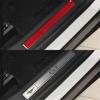 Red Carbon Fiber Door Sill Accent Cover Trim For Ford Mustang Mach-E Type B