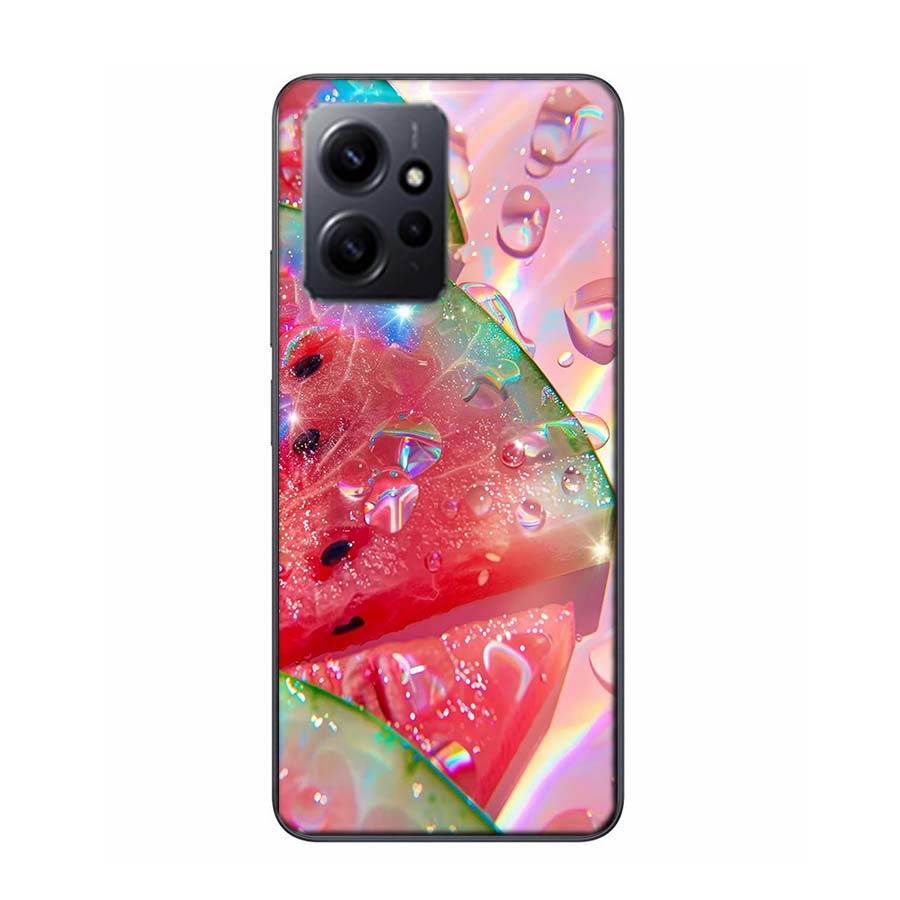 Watermelon Summer Fruit Phone Case For Redmi 12 13C 12C 15C 9 10 10C Note 13 Pro Plus 14 15 Pro 9T 9C 9A TPU Soft Cover Clear Ce