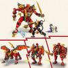 LEGO NINJAGO 71868 Le Robot Dragon Transformable de Braséra - Jouet Ninja 2-en-1 des 9 ans