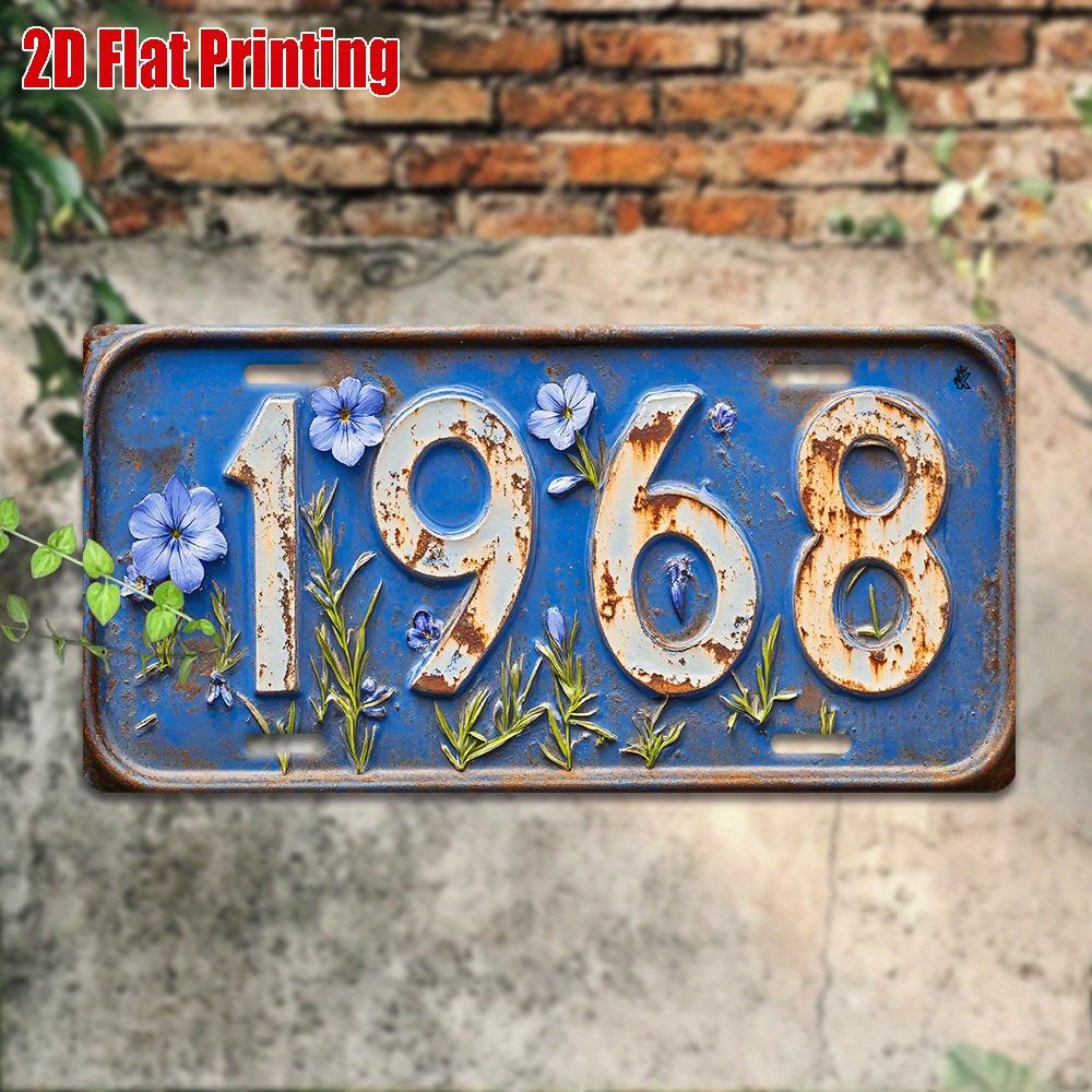 

D Flat D Flat Printing pc Vintage Plate Decorative Plaque and Statue( X inch Cm) Marrakech Morocco Vintage Home D 15x30cm(5.9x7.8inch)