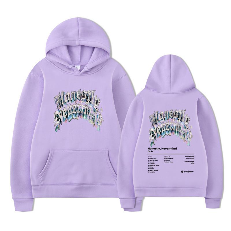 Rapper Drake Music Album Honestly Nevermind Hoodie