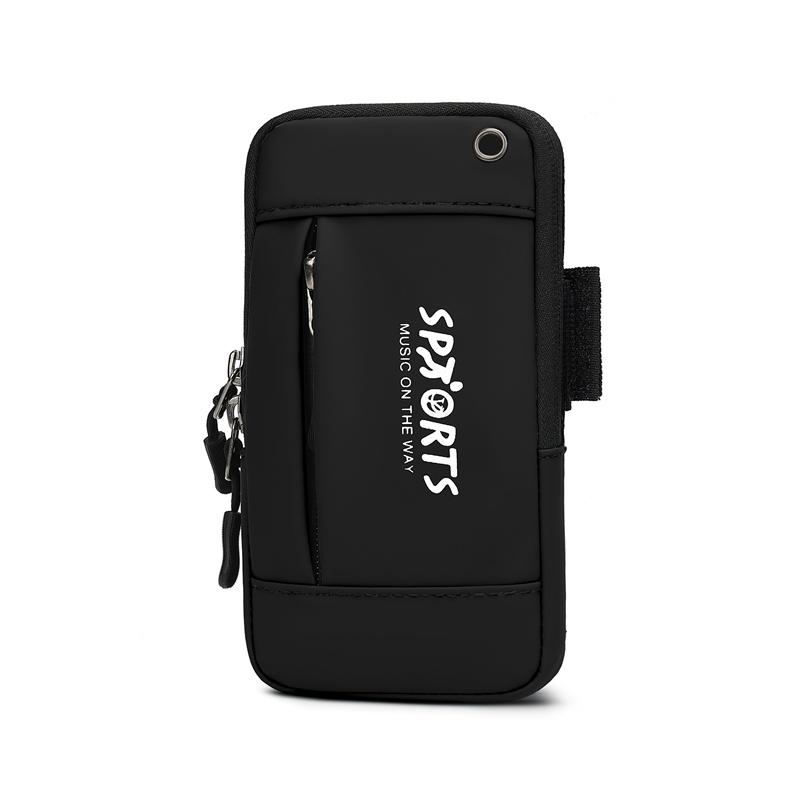 Cross-border Outdoor Sports Running Mobile Phone Bag Mini Lightweight Change Key Men's Women's Portable Wrist Arm Polyester