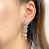 Lussuosi Orecchini da Sposa a Goccia a Marchisa in Zircone AAA Lucido CZ Orecchino Pendente Lungo Matrimonio Zircone
