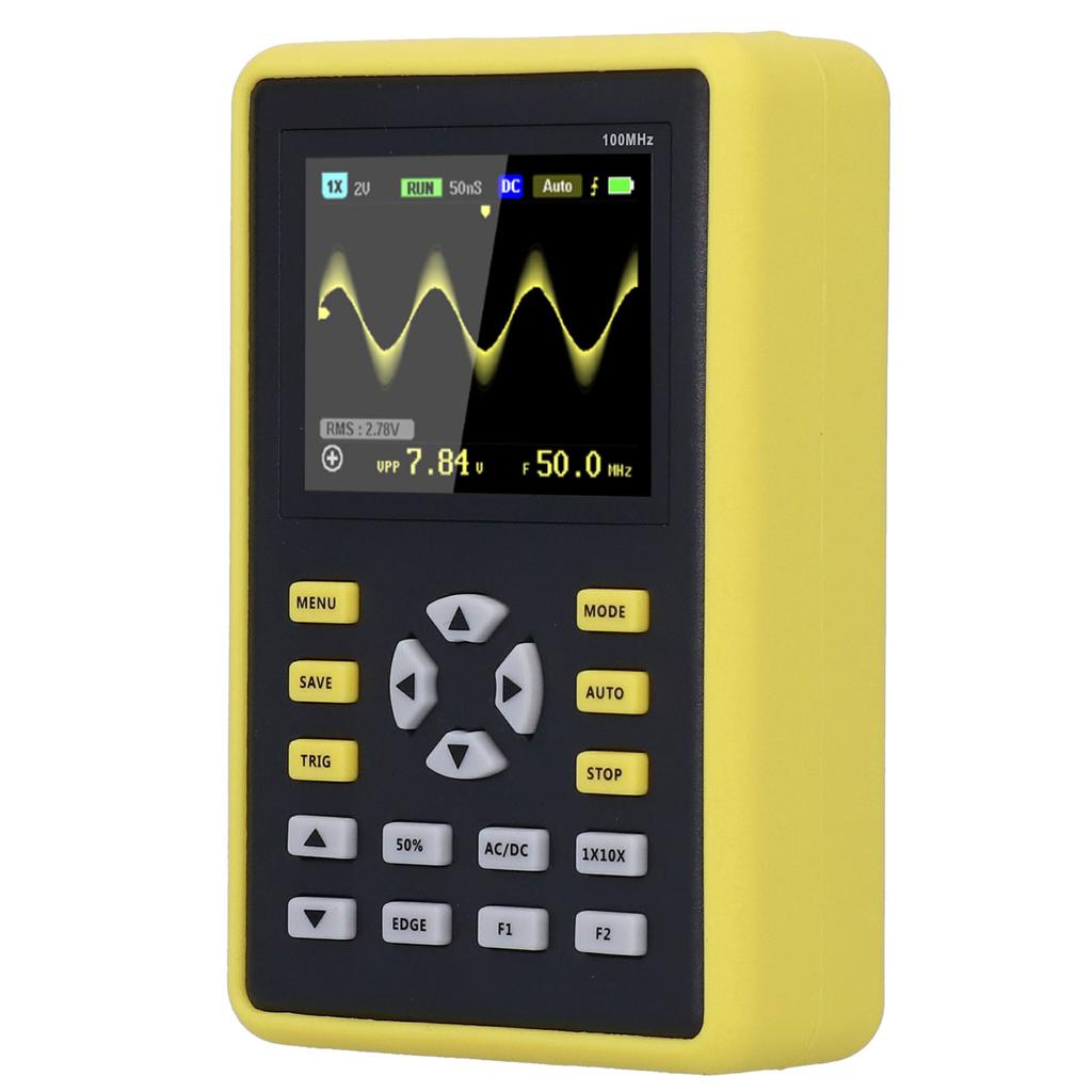Digitales Oszilloskop Handheld IPS LCD-Anzeigebildschirm 2,4 Zoll 100MHz 500MSs 5012H
