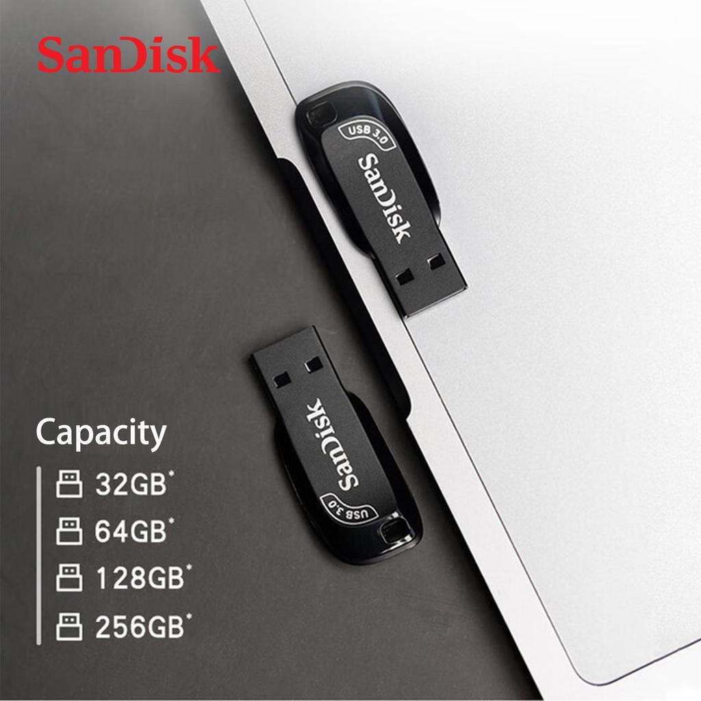 Sandisk USB 3.2 Pendrive 128GB 64GB 32GB 256GB USB Flash Drive 32 64 128 original Ultra Shift usb stick Pen Drive USB Flash Stick Disk on Key Memory