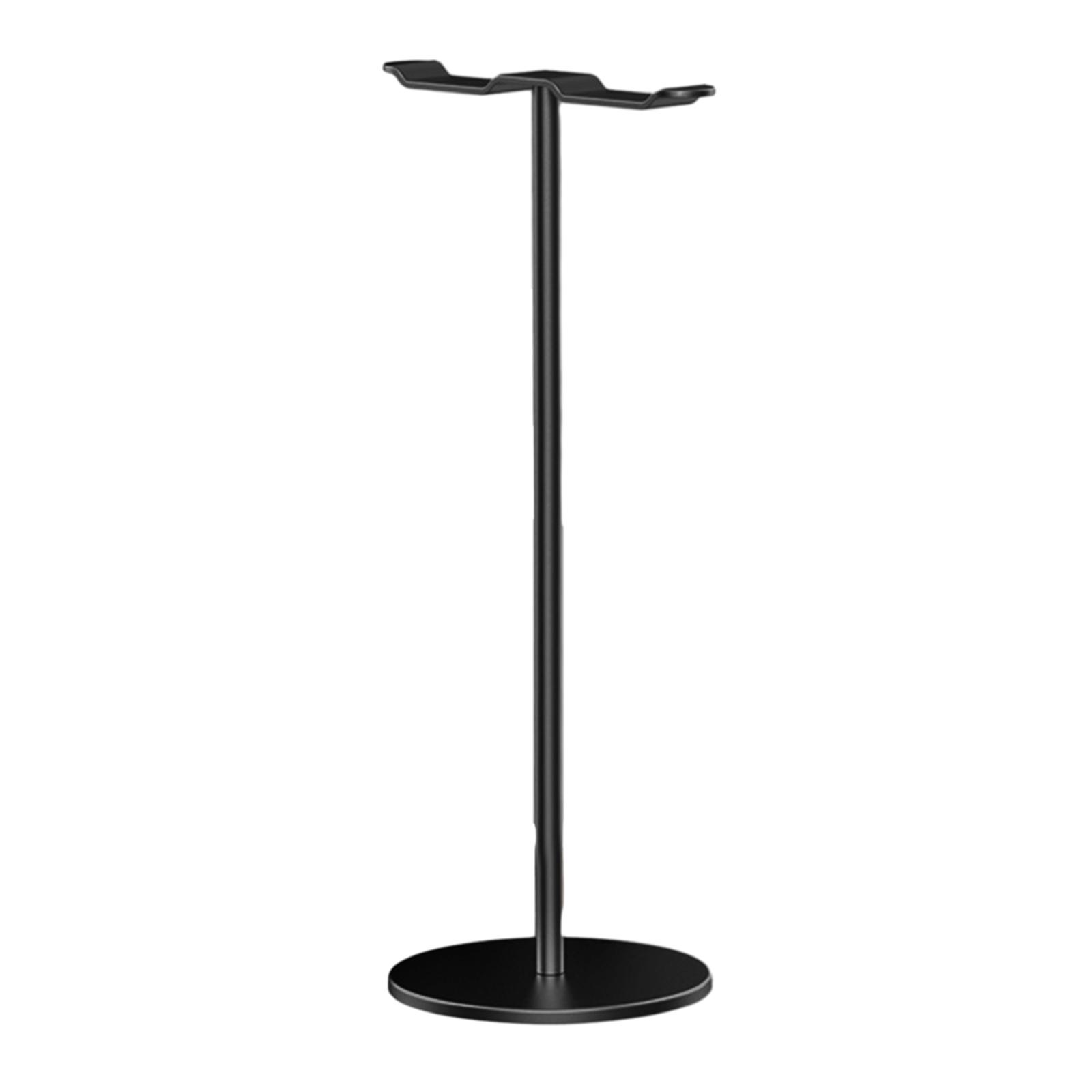 

Металлическая подставка для наушников, стильный настольный держатель для игровой гарнитуры для дома, офиса и игровых наушников, крепление для дисплея B чёрный