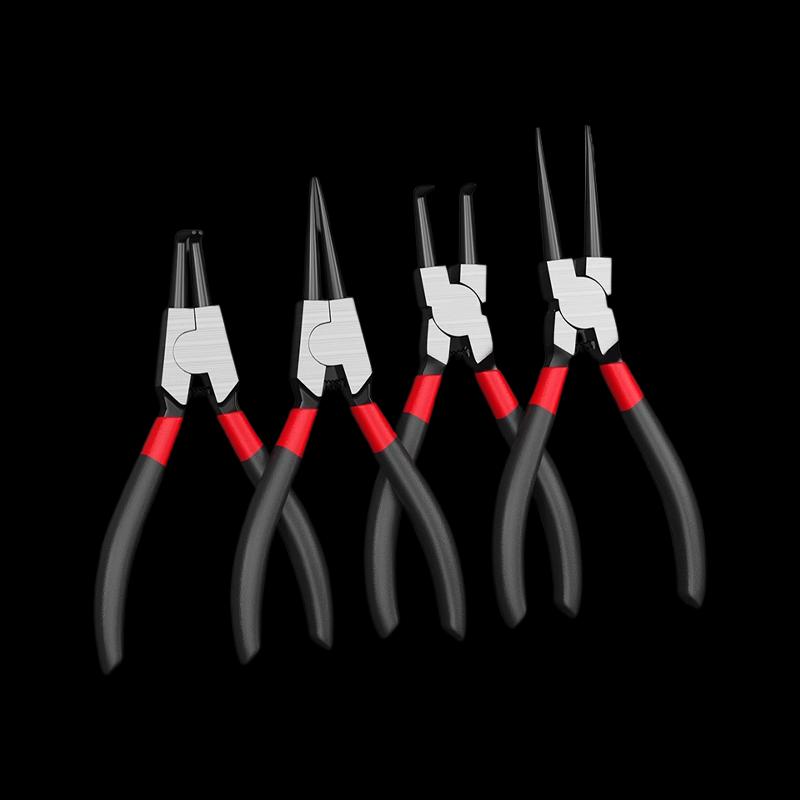 Jinpeiqi 5-inch Internal Bent Snap Ring Pliers