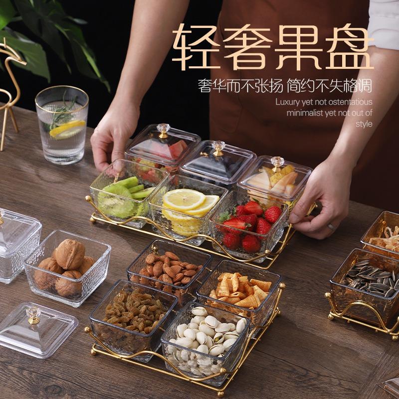 Vassoio di Servizio Nordico con Manici Espositore per Cosmetici Profumi Trucco Gioielli per Comò Toilette Camera da Letto Casa Cucina