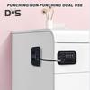 Refrigerator Freezer Door Lock with Password Adjustable Design No Tools Installation Easy To Set-up Child-Proof Fridge Door Lock